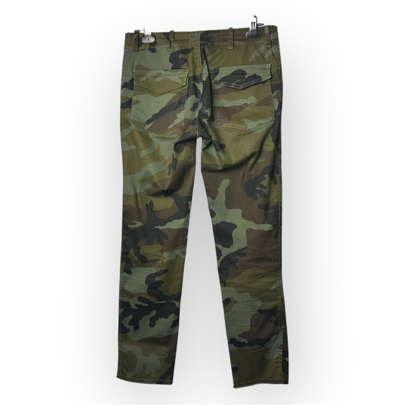 Nili Lotan Jenna Pant in Fall Green Camo 2 - Picture 5 of 12